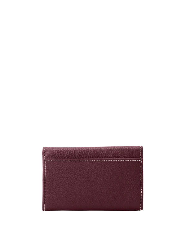 Dooney & Bourke Lucca Leather Flap Wallet