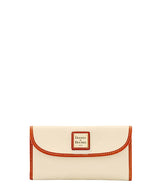 Dooney & Bourke Pebble Grain Continental Clutch Wallet