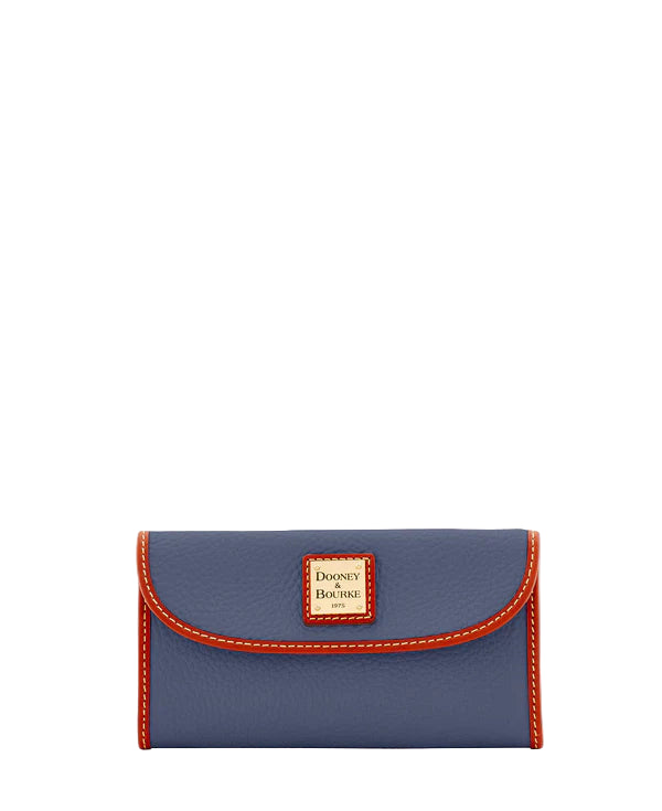 Dooney & Bourke Pebble Grain Continental Clutch Wallet