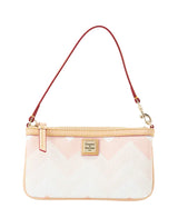 Dooney & Bourke Chevron II Large Slim Wristlet Wallet