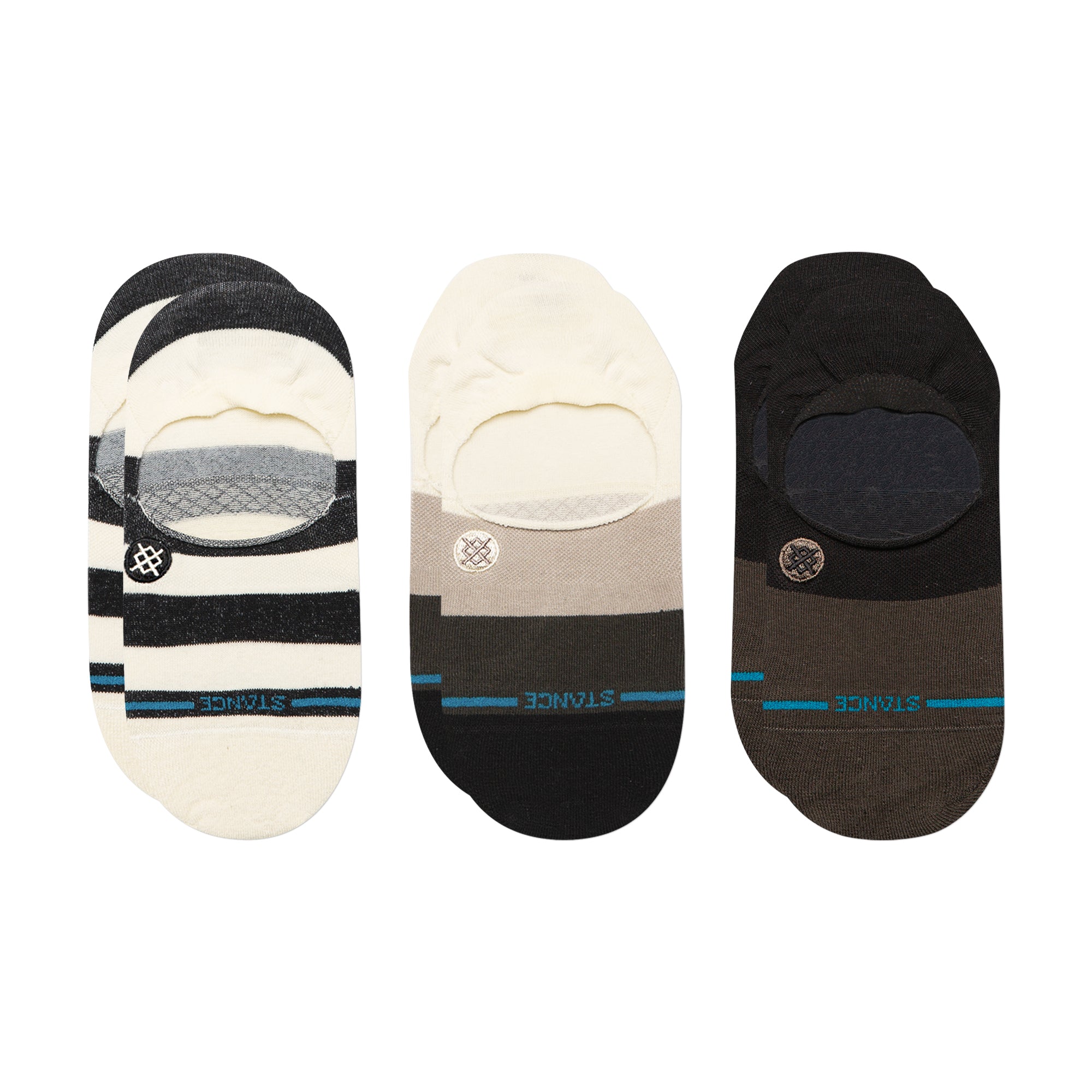 Stance Punked No Show Socks - 3 Pack