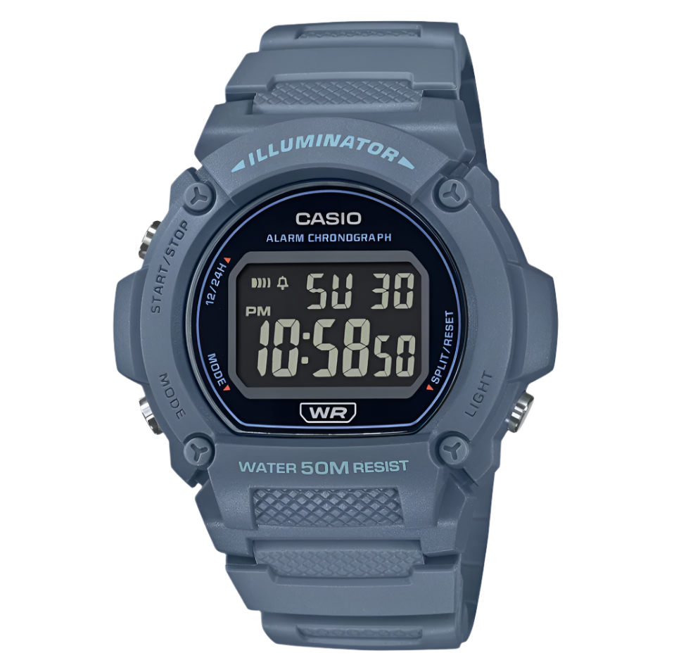 Casio Mens W219HC-2BV Digital Watch