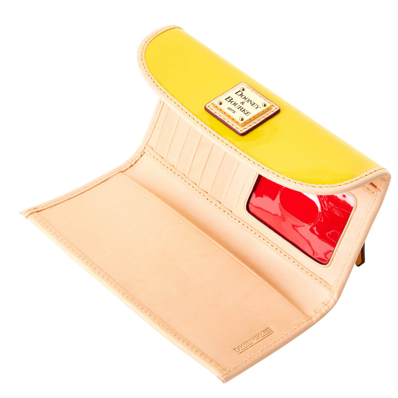 Dooney & Bourke Patent Continental Clutch