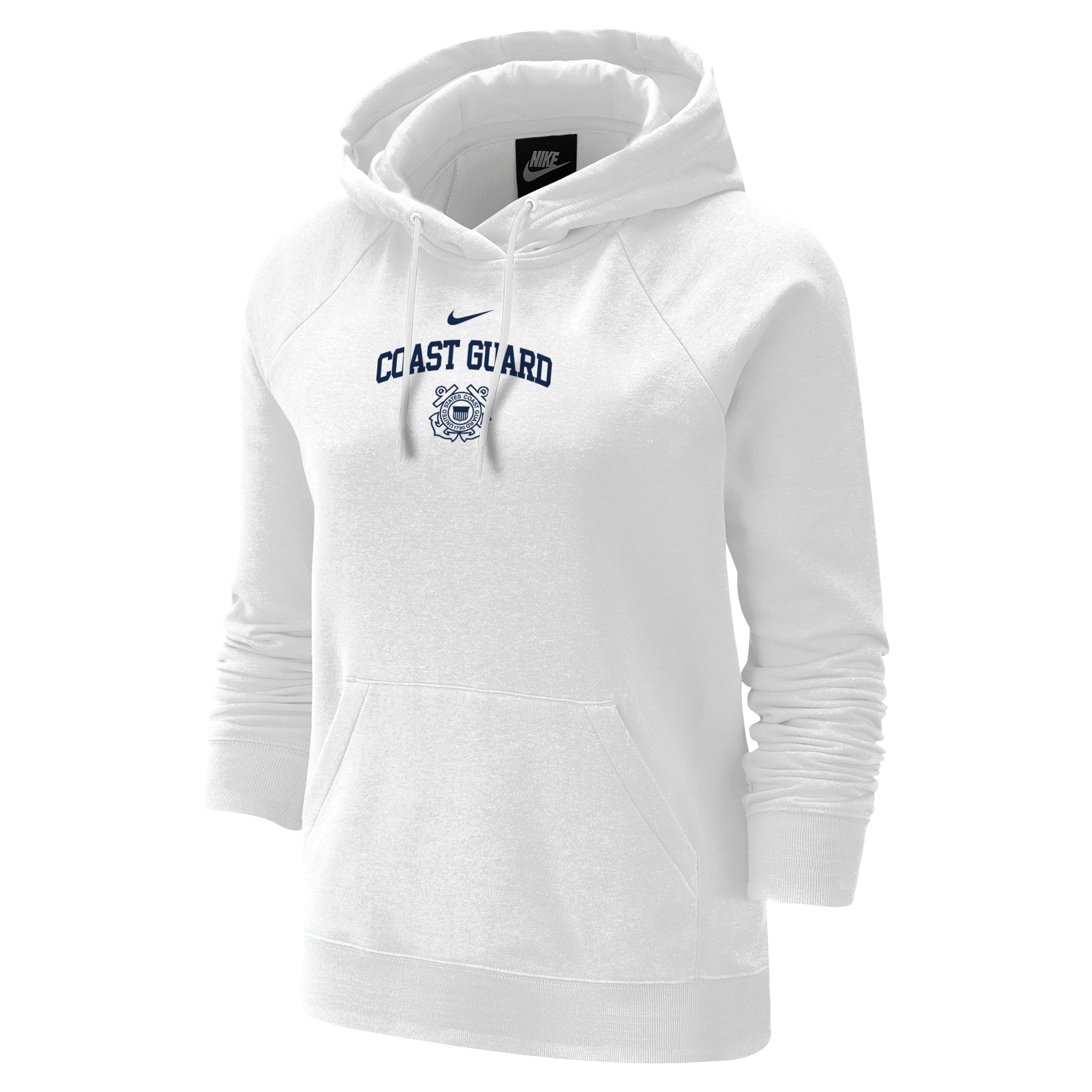 Coast Guard Nike Womens Varsity Fleece Hoodie Sweatshirt