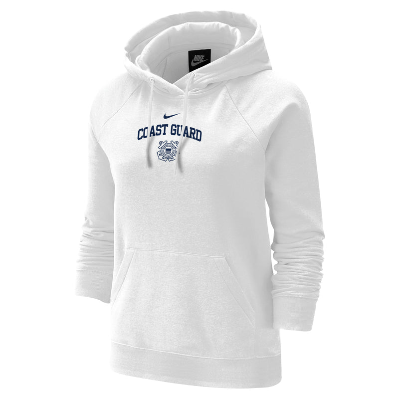 Coast Guard Nike Womens Varsity Fleece Hoodie Sweatshirt