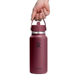 Hydro Flask 32 oz. Wide Mouth Water Bottle With Flex Straw Cap