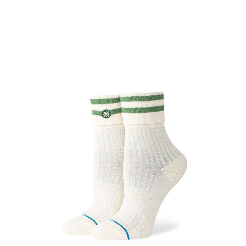 Stance Womens Roll Cuff Quarter Socks