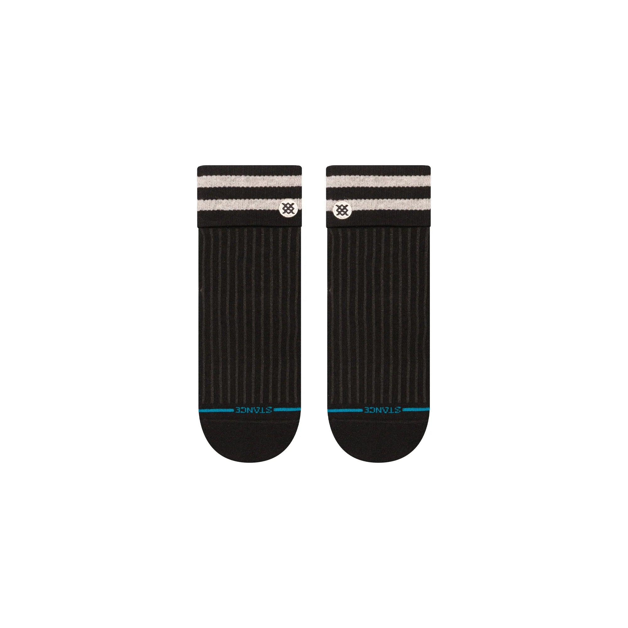 Stance Womens Cotton Quarter Light Cushion Roll Cuff Socks