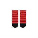 Stance Womens Red Fade Quarter Socks