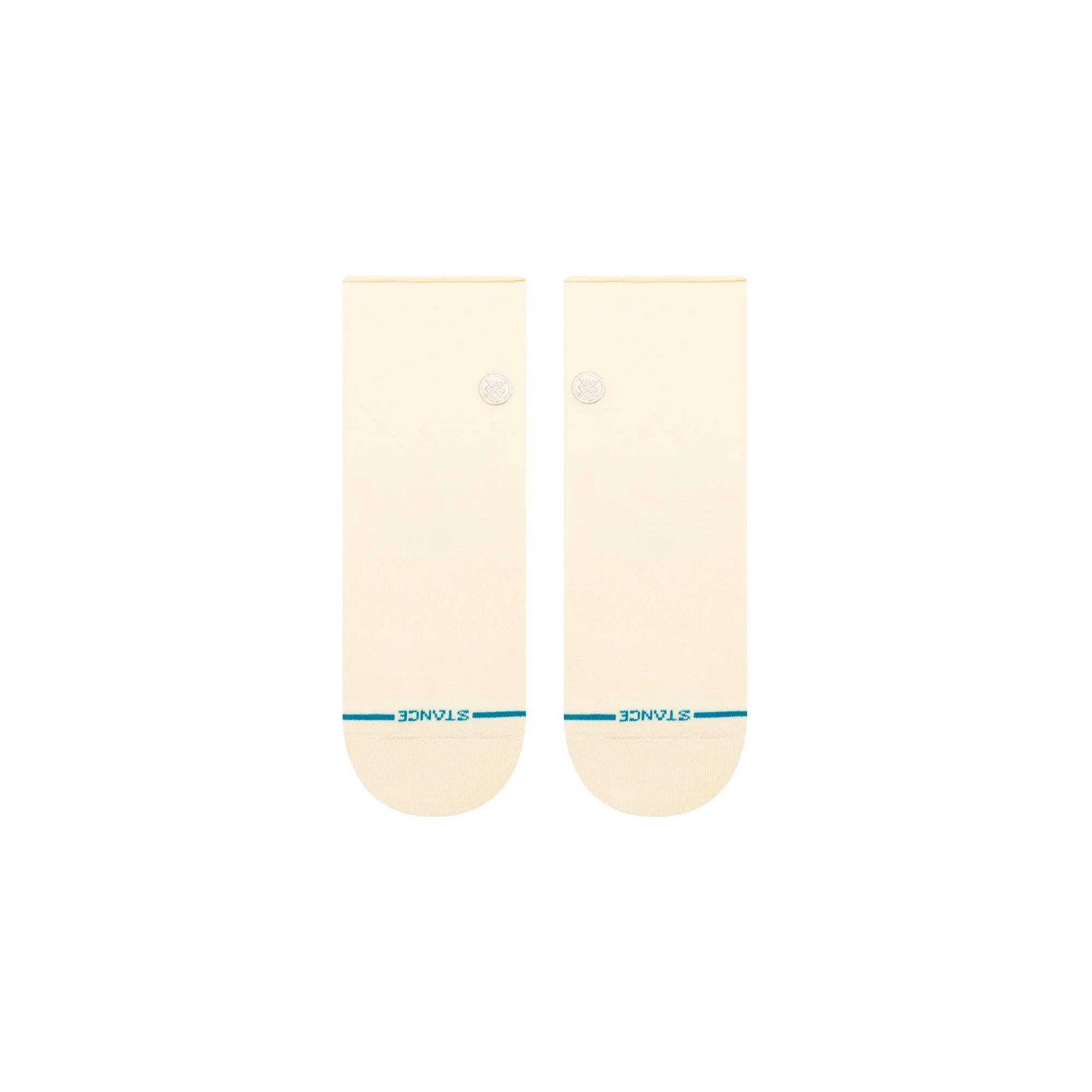 Stance Rollin Cream Light Cushion Quarter Socks