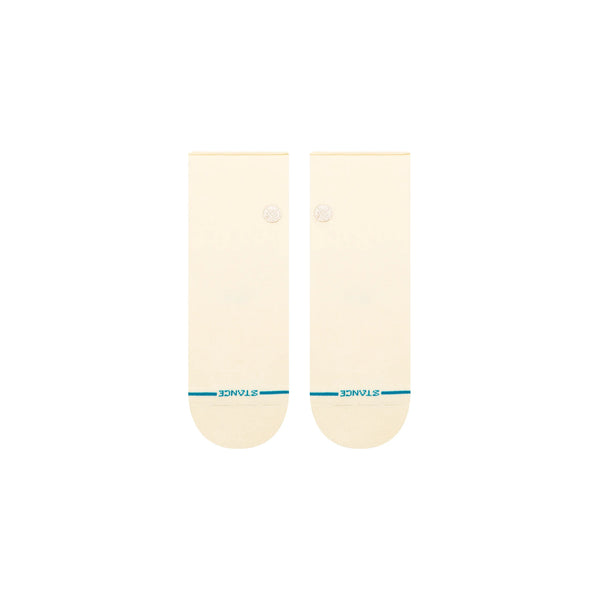 Stance Rollin Cream Light Cushion Quarter Socks