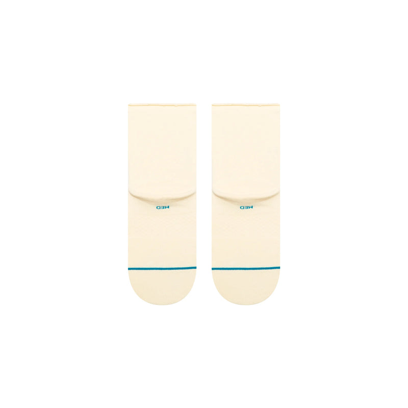 Stance Rollin Cream Light Cushion Quarter Socks