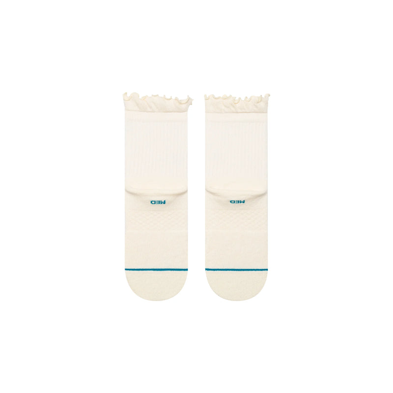 Stance Womens Ruffle Butter Blend Quarter Socks