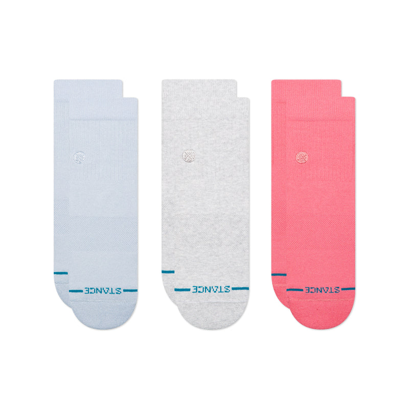 Stance Womens Icon Quarter Socks - 3 Pack