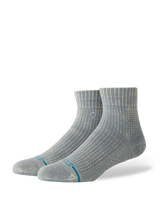 Stance Womens Solid Waffle Quarter Socks