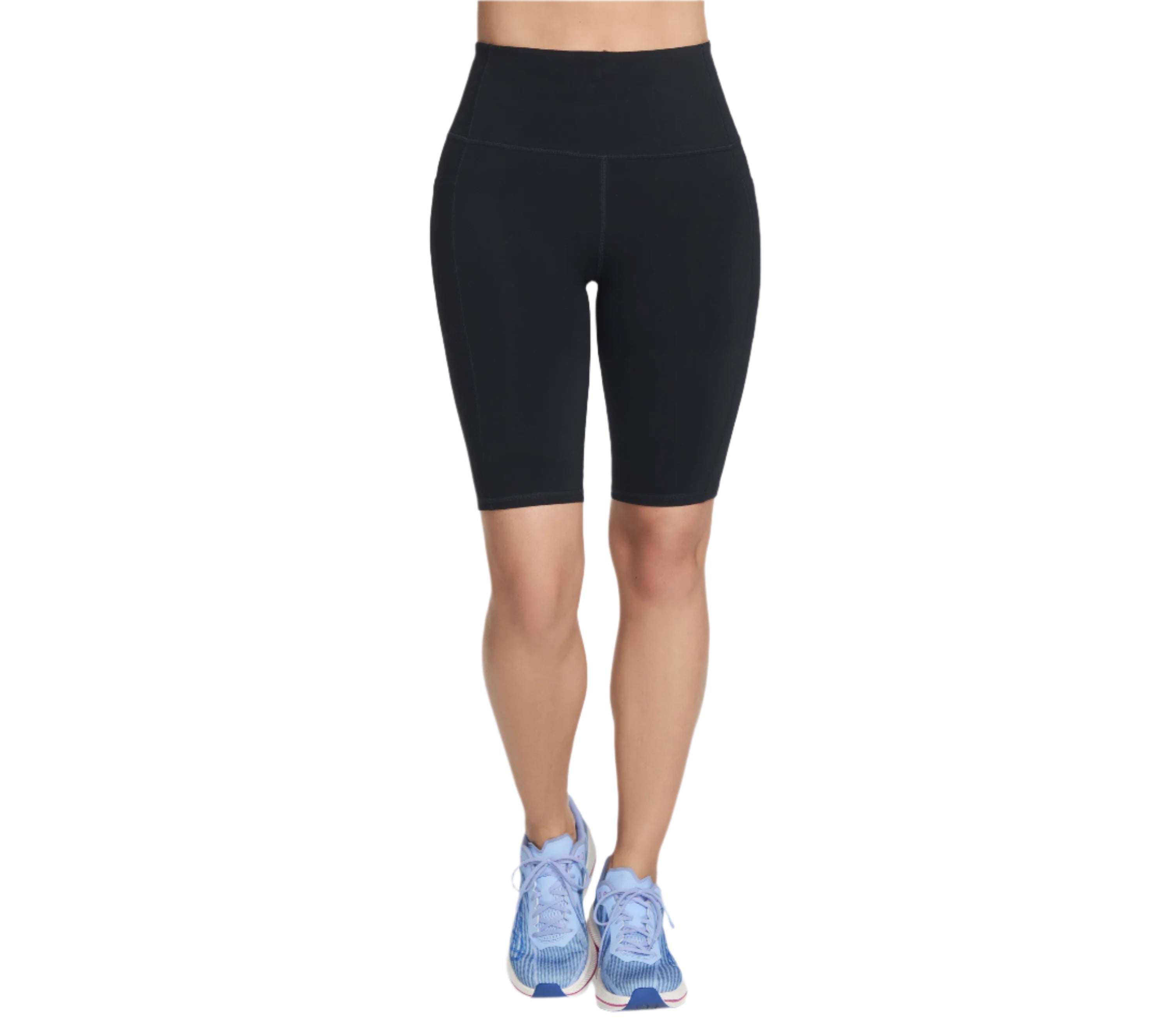 SKECHERS Womens Go Walk High Waisted 10" Bike Shorts