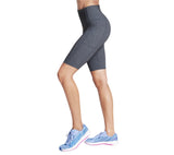 SKECHERS Womens Go Walk High Waisted 10" Bike Shorts