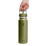Hydro Flask 40 oz. Wide Mouth Water Bottle With Flex Straw Cap