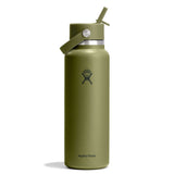 Hydro Flask 40 oz. Wide Mouth Water Bottle With Flex Straw Cap
