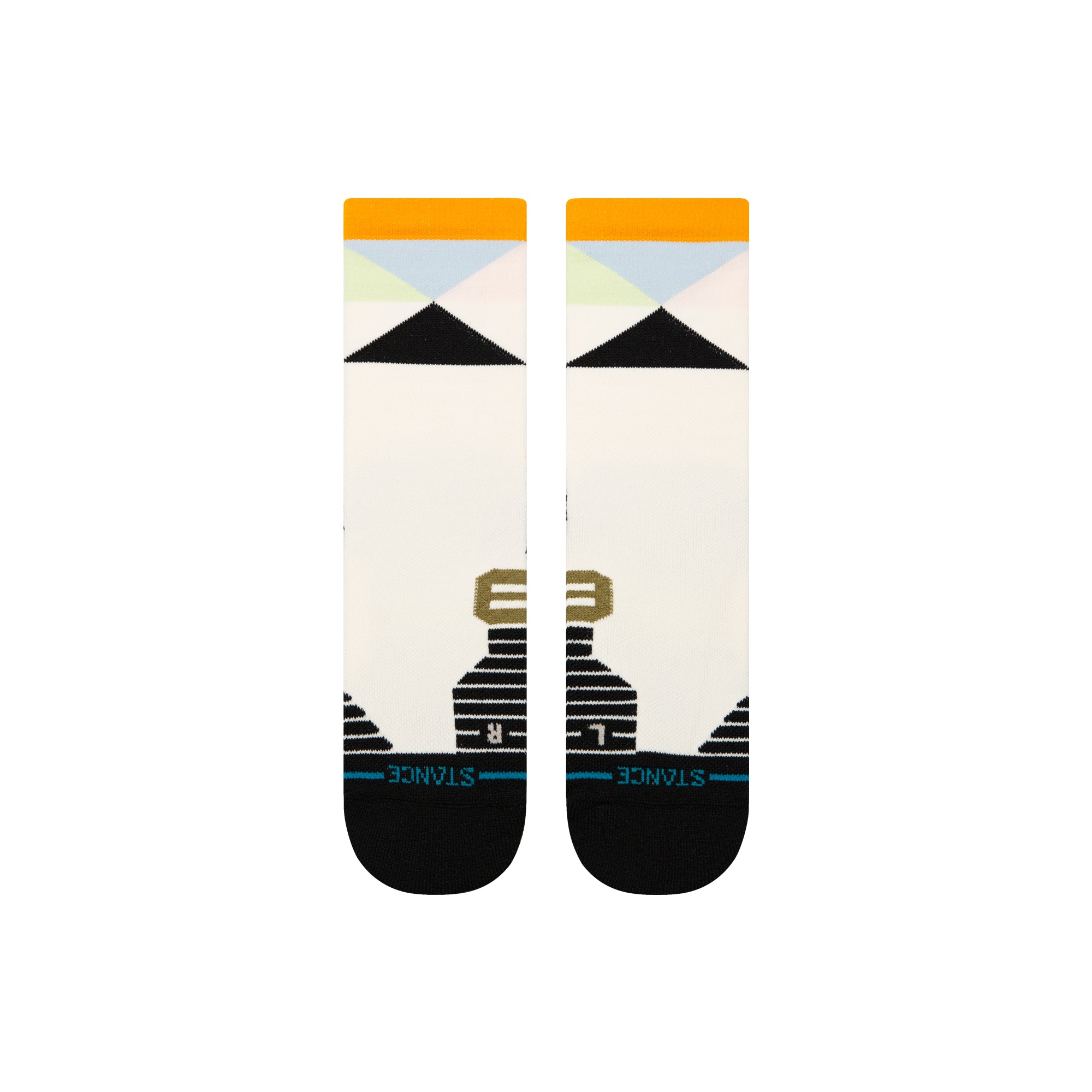 Stance Mid Tri Multi Medium Performance Crew Socks