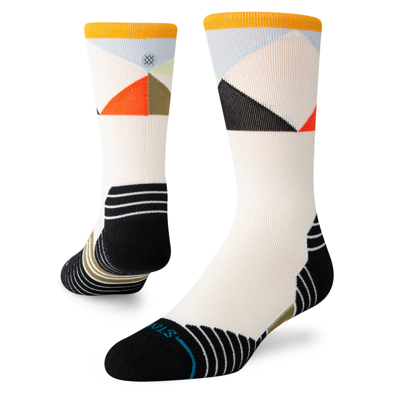 Stance Mid Tri Multi Medium Performance Crew Socks