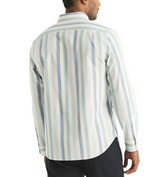 Nautica Mens Sustainably Crafted Striped Long Sleeve Shirt