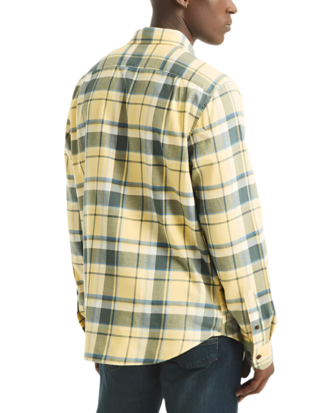 Nautica Mens Sustainably Crafted Plaid Long Sleeve Shirt