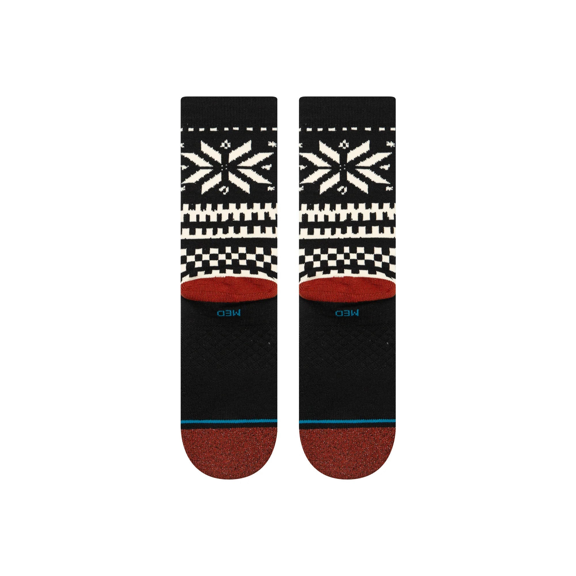 Stance Flake Black Medium Cushion Crew Socks