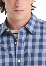 Nautica Mens Cotton Buffalo Plaid Long Sleeve Shirt