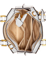 GUESS Katey Straw Mini Satchel Handbag