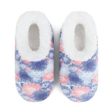 Snoozies Womens Blissful Print Slippers