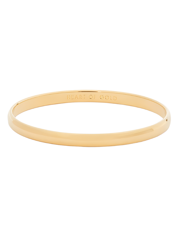 Kate Spade Heart Of Gold Idiom Bangle Bracelet