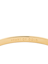 Kate Spade Heart Of Gold Idiom Bangle Bracelet