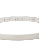 Kate Spade Silver Lining Idiom Bangle Bracelet