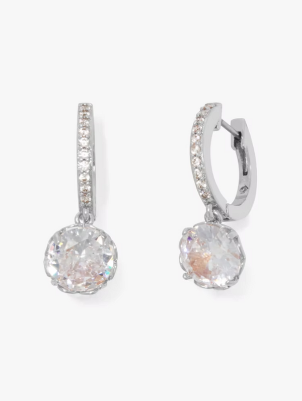 Kate Spade That Sparkle Pavé Mini Hoop Earrings