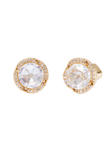 Kate Spade That Sparkle Pavé Round Large Stud Earrings