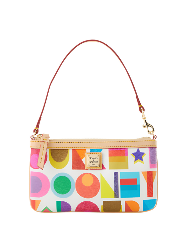 Dooney & Bourke Art Deco Large Slim Wristlet