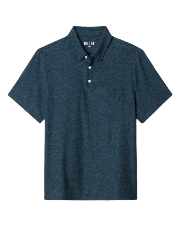 Rhone Mens WFH Short Sleeve Polo Shirt