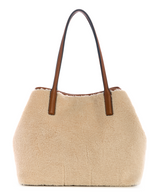 Victoria Fleece Tote Handbag Set