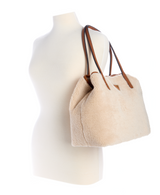 Victoria Fleece Tote Handbag Set