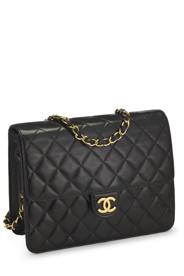 Chanel Lambskin EX 9" Crossbody Handbag