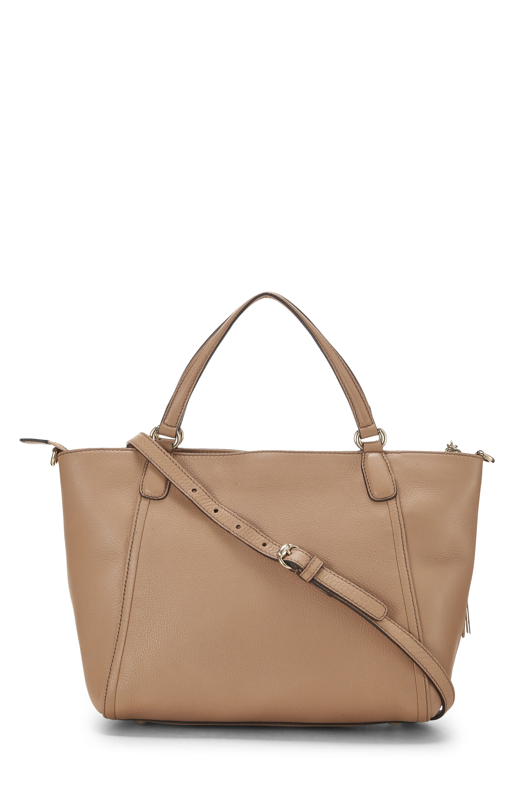 Gucci Leather Soho Top Handle Tote Handbag