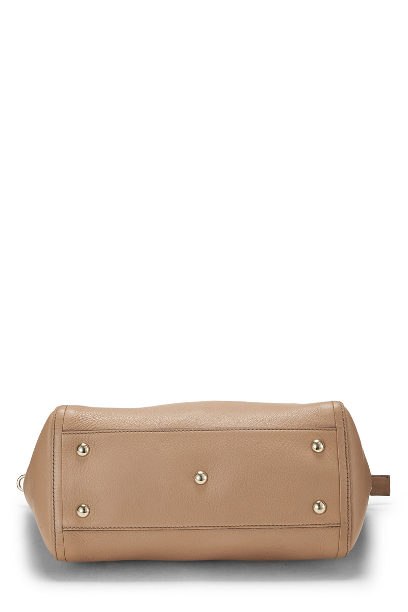 ハンドバッグ GUCCI Woman Handbag Beige 815714HAAKF 2545 Gucci Leather Soho Top Handle Tote Handbag – ShopCGX