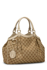 Gucci Canvas Sukey Tote Handbag