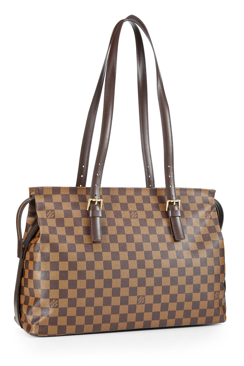 Louis Vuitton Damier Ebene Chelsea Tote Handbag – ShopCGX