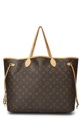 Louis Vuitton Monogram Neverfull GM Tote Handbag