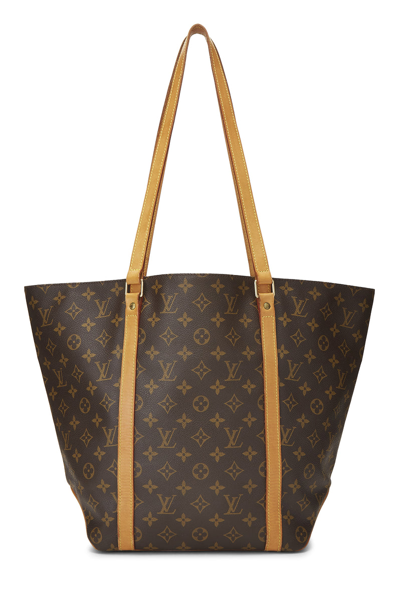Louis Vuitton Monogram Sac Shopping Tote Handbag