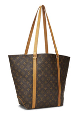 Louis Vuitton Monogram Sac Shopping Tote Handbag