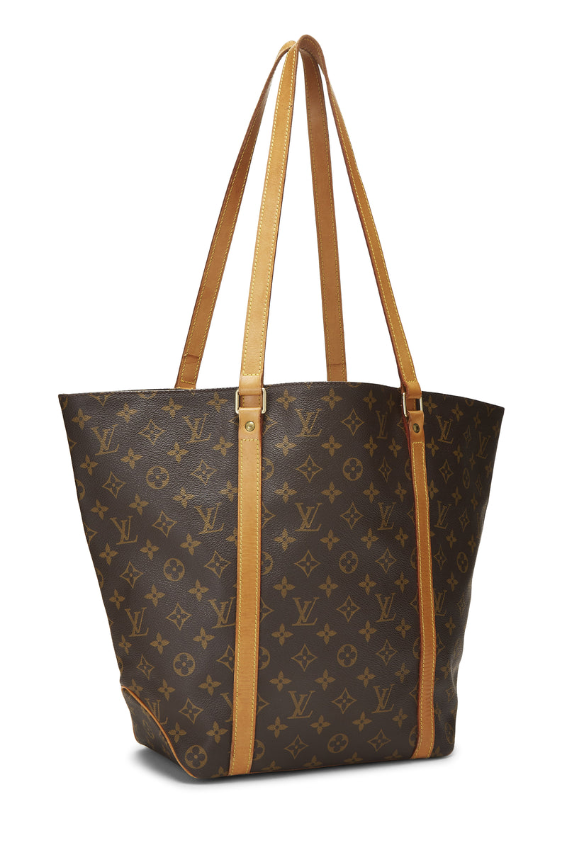 Louis Vuitton Monogram Sac Shopping Tote Handbag