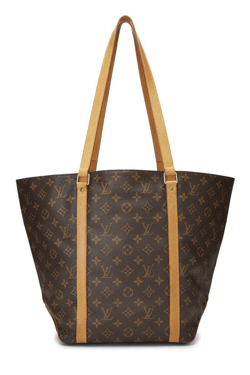 Louis Vuitton Monogram Sac Shopping Tote Handbag